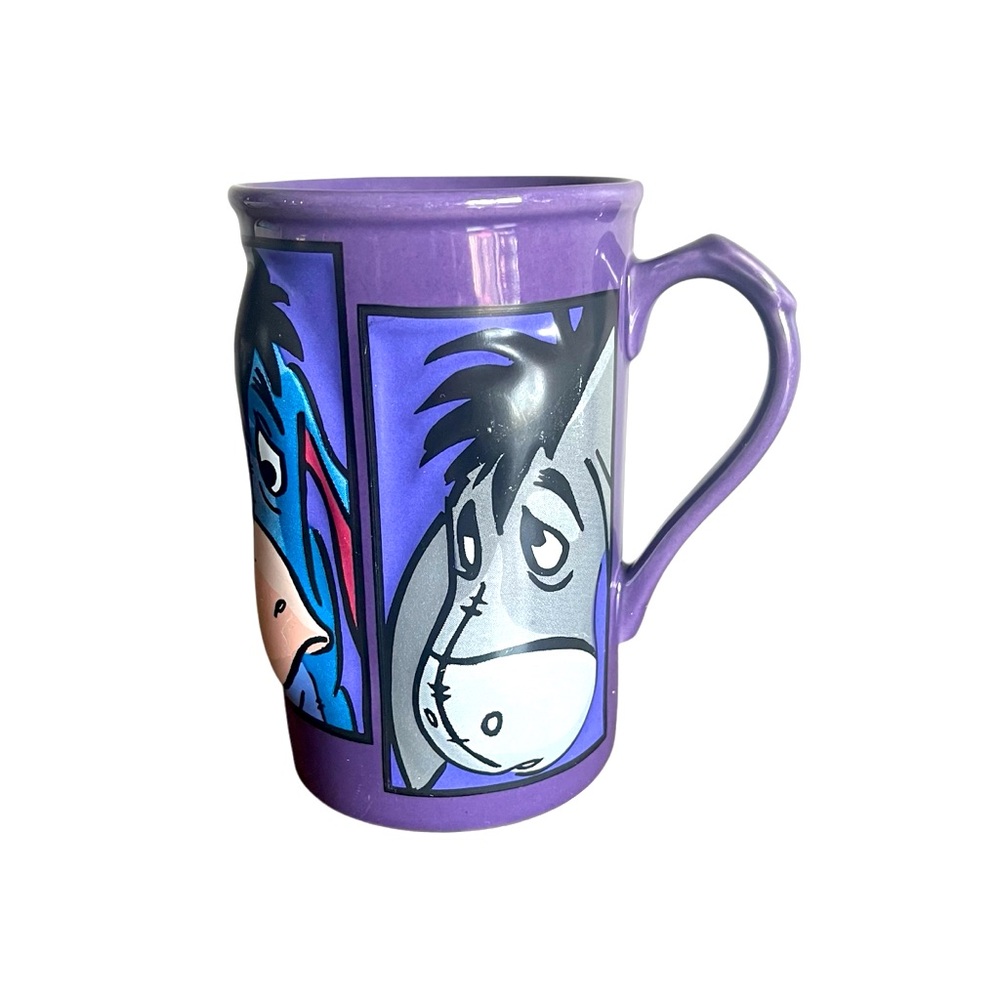 Disney Store Exclusive EEYORE From Winnie the Pooh The Many Faces 3D Mug